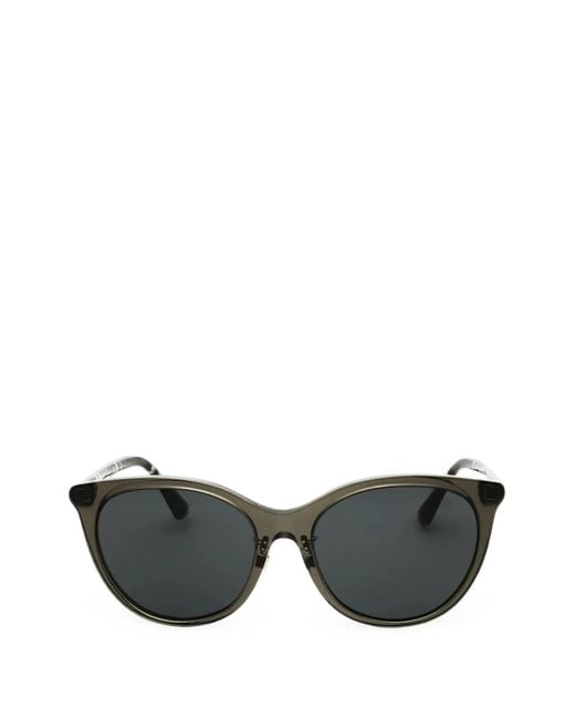 Burberry Black Round-Frame Sunglasses
