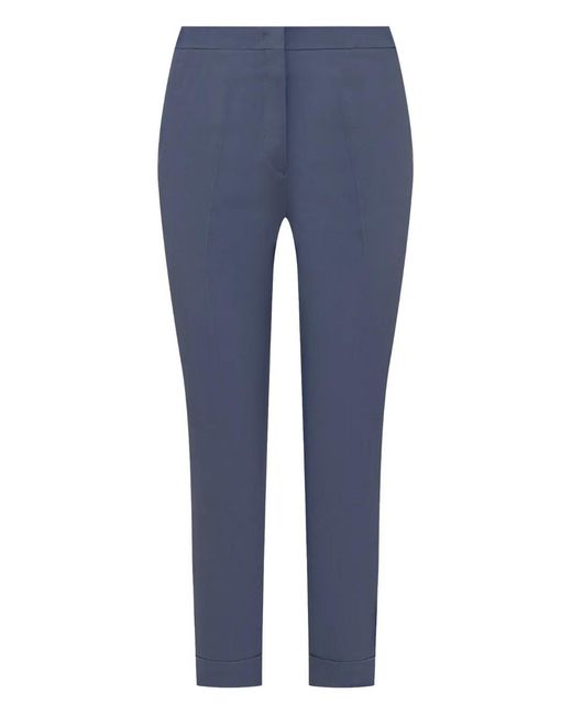 Etro Blue Cropped Trousers