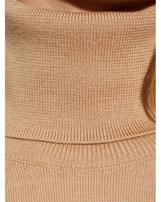 Jil Sander タートルネック セーター Natural