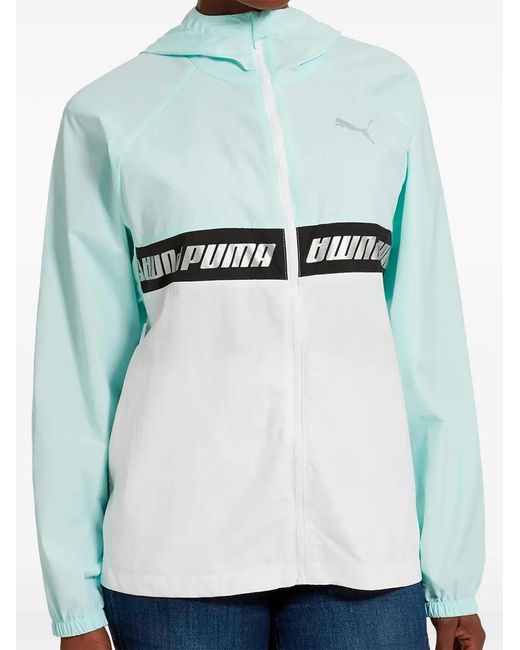 PUMA Gray Logo-Band Jacket