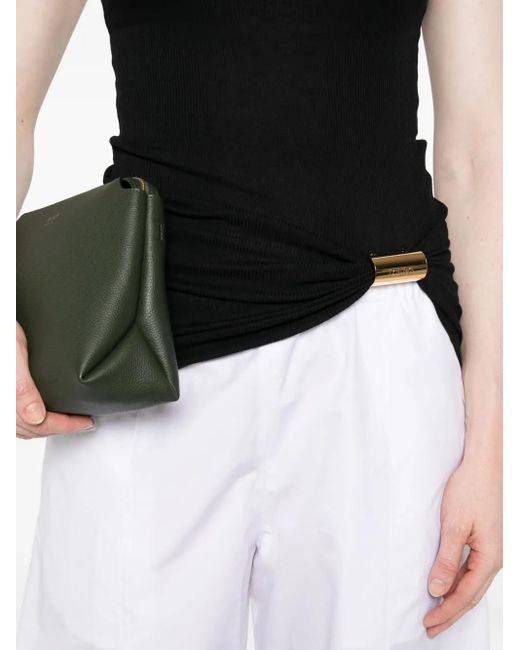 Loewe Black Cotton Top With Logo