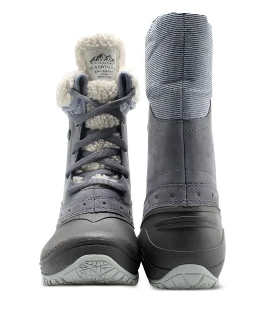 The North Face Gray Zshellista Roll-Down Boots
