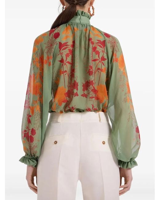 LaDoubleJ Green Cerere Blouse