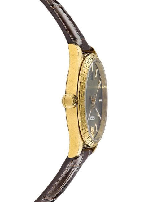 Versace Gray Millenium Gent 40Mm Watch for men