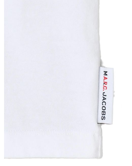 T-Shirt Con Logo di Marc Jacobs in White