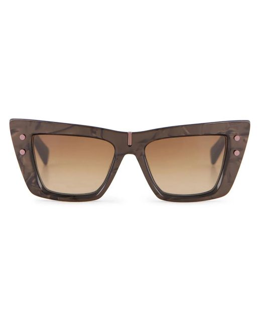 Balmain Brown B-Eye Sunglasses