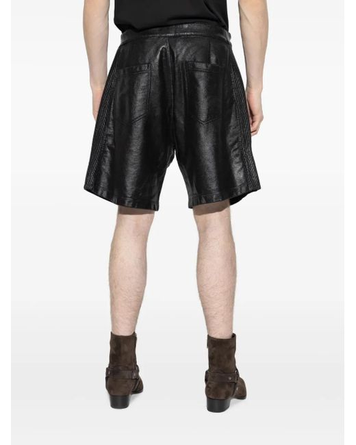 メンズ DSquared² ワックス ショートパンツ Black