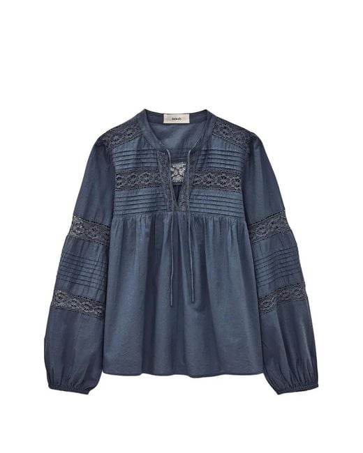 Ba&sh Blue Nami Blouse