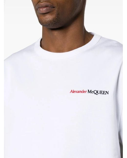 McQueen White Topwear for men