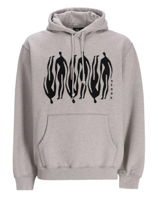 Sudadera Connected Guy Con Capucha by Parra de hombre de color Gray