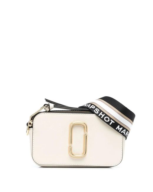 Borsa A Tracolla The Snapshot di Marc Jacobs in White