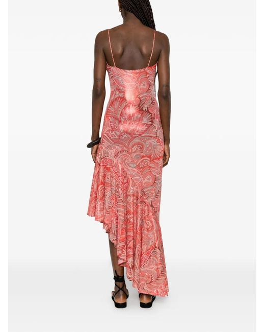 Etro Pink Long Dress