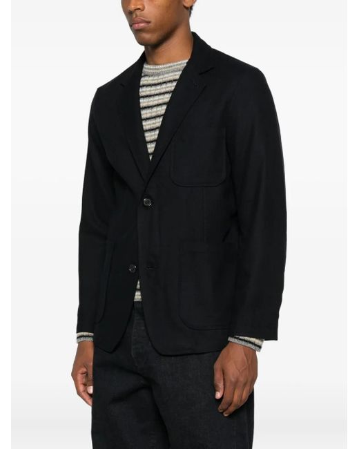 Universal Works Blue Single-Breasted Blazer for men