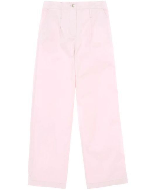 Samsøe & Samsøe Pink Salix Wide-Leg Trousers