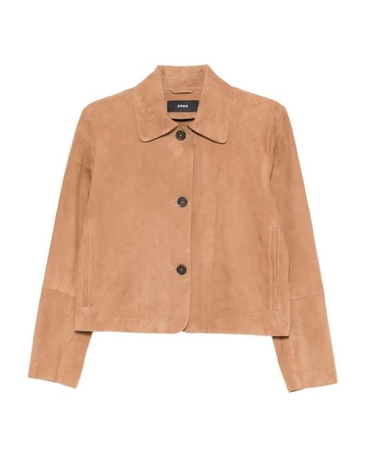 Veste En Daim Emy À Boutonnière Arma en coloris Natural