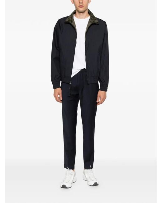 Aspesi Black Reversible Zip-Up Jacket for men