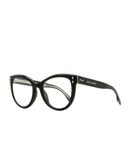 Isabel Marant Brown Round-Frame Glasses