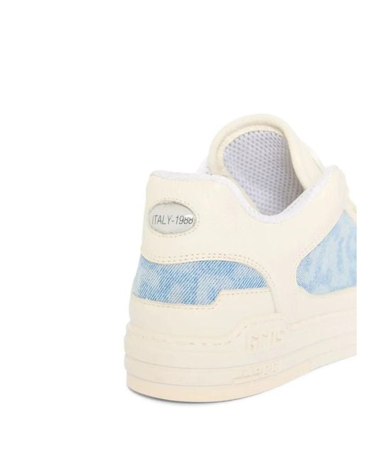 Gcds Blue Chunky Lace-Up Sneakers