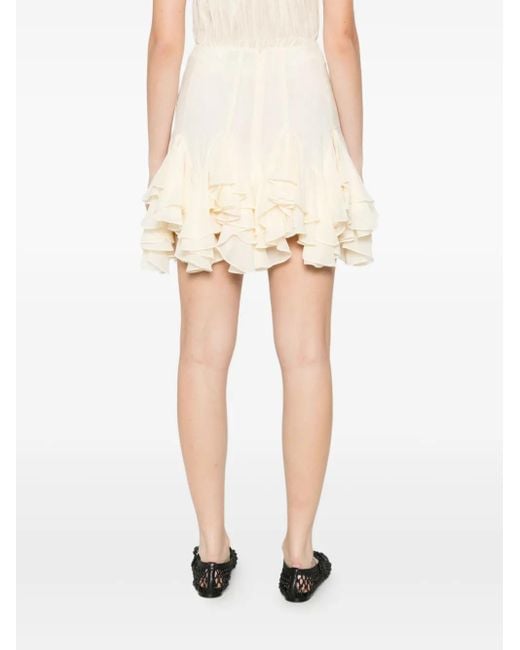 Occleus Natural Harvey A-Line Skirt