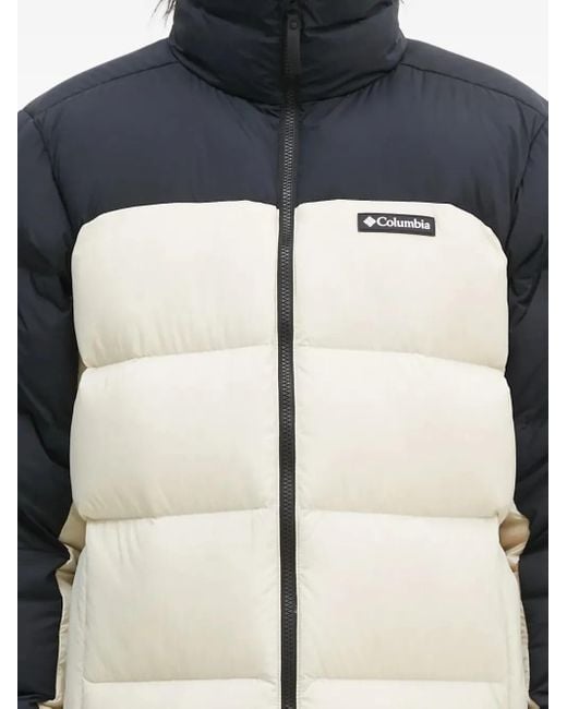 Columbia Black Color-Block Puffer Jacket for men