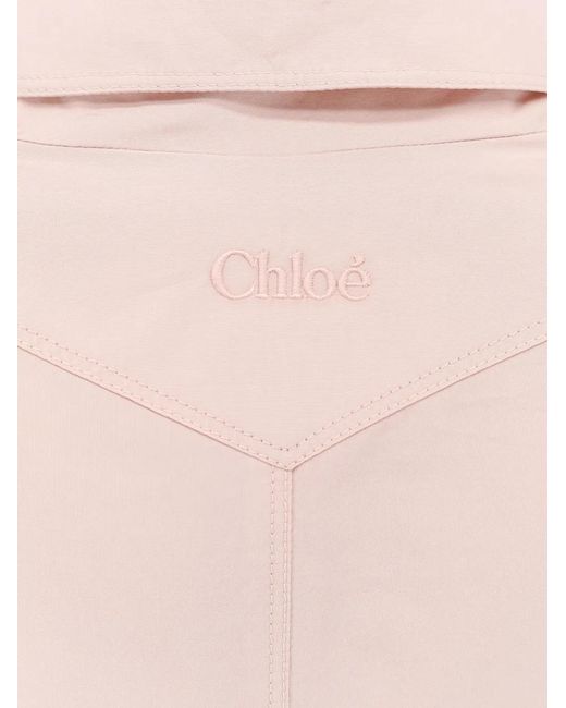 Chloé Pink Overcoat