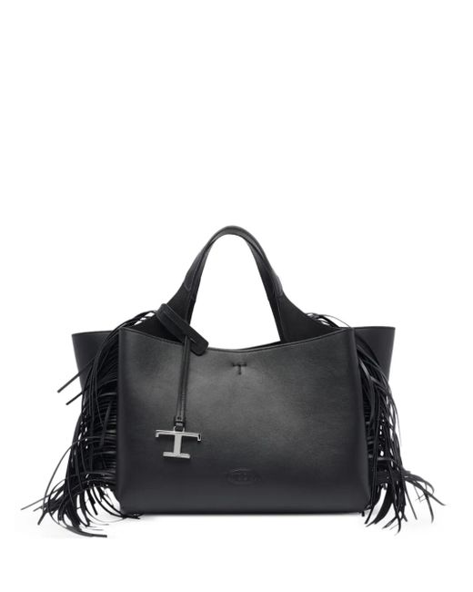 Tod's フリンジ ハンドバッグ Black