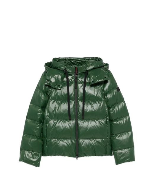 Peuterey Green Padded Hooded Jacket