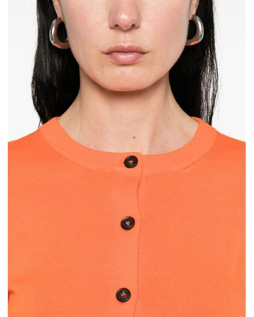 N°21 Orange Button-Up Cardigan