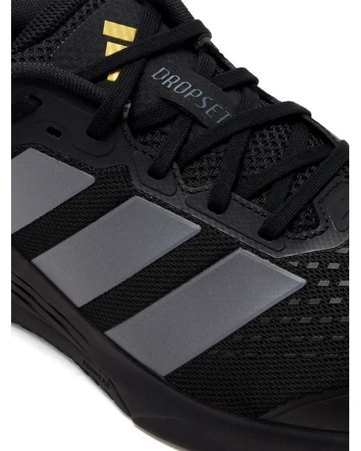 Adidas Black Dropset 4 Power Training Sneakers for men
