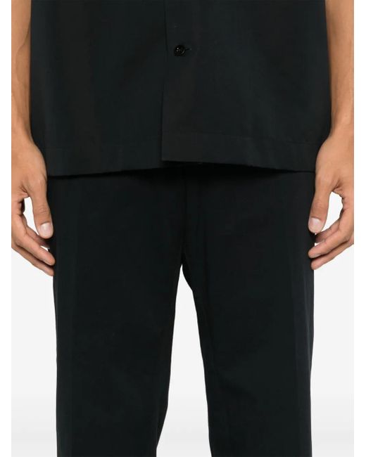 Pantaloni Affusolati di Jil Sander in Black da Uomo