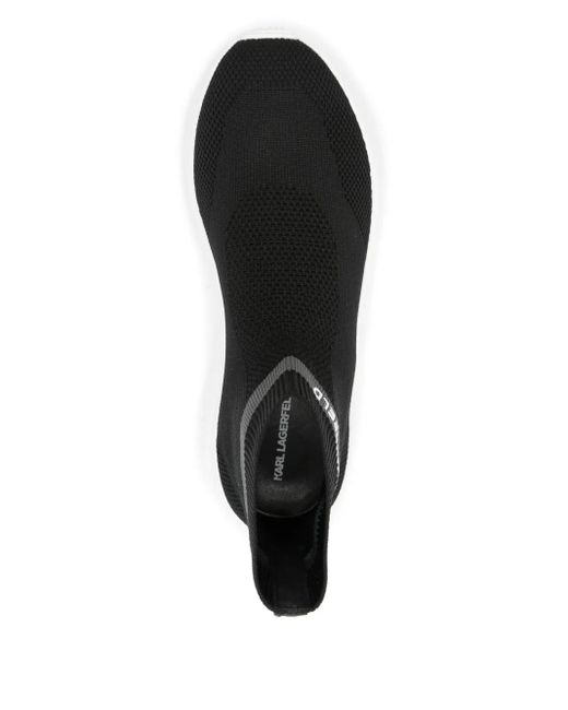 Karl Lagerfeld Black Kreeper Run Sneakers