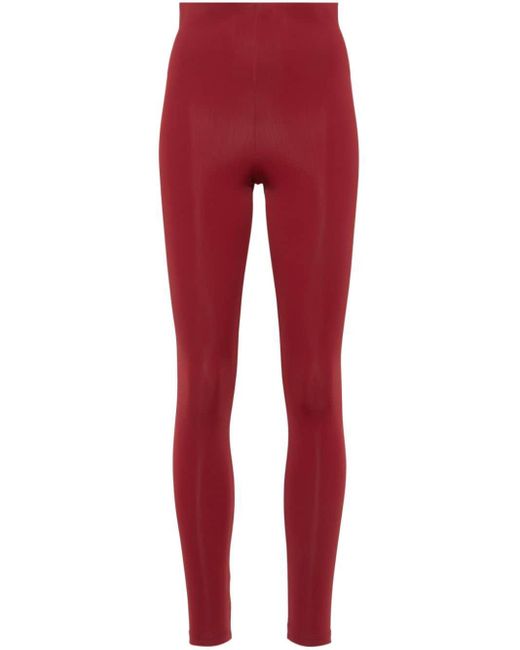 ANDAMANE Red Holly High-waist leggings