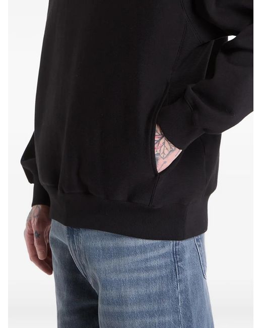 Carhartt Black Sweat Long And À Col Zippé for men