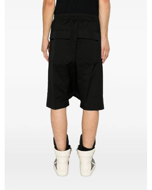 Rick Owens Black Short Rick's Pods for men