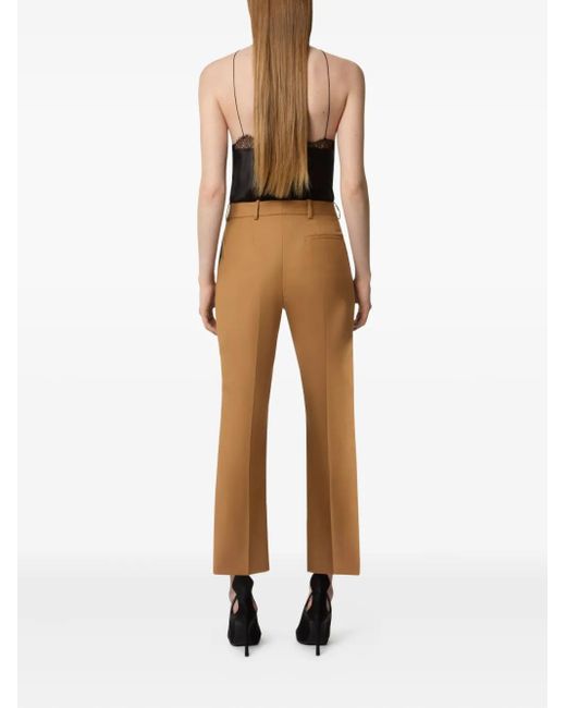 Nina Ricci ギャバジン パンツ Brown