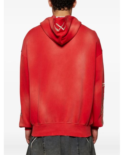 Warren Lotas Red Serenity Reaper Hoodie for men