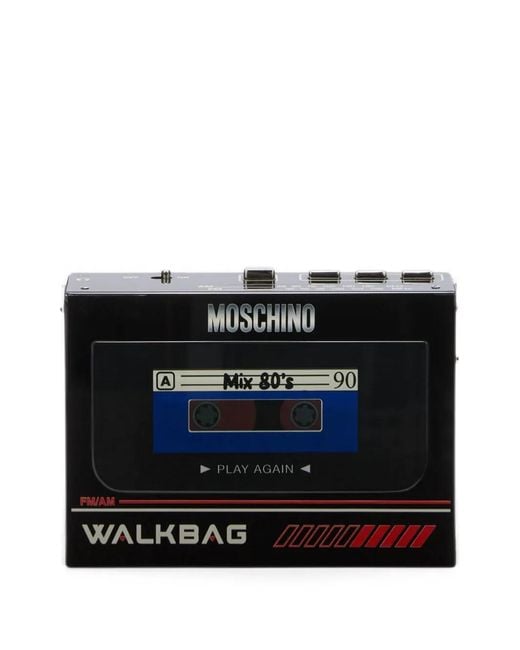 Moschino Black Walkbag Shoulder Bag