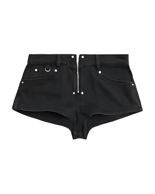 Isabel Marant Black Hania Denim Shorts
