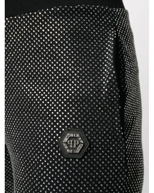 Philipp Plein Multicolor Glitter-effect Slim-fit Trousers