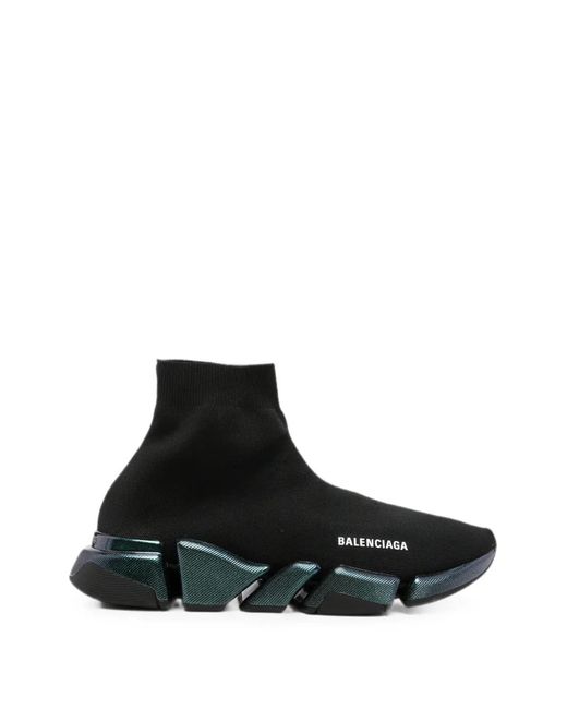 Balenciaga Black Baskets Speed 2.0 for men