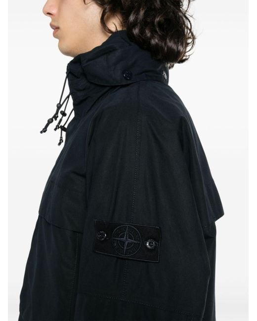Stone Island Black Ghost O-ventile Military Jacket for men