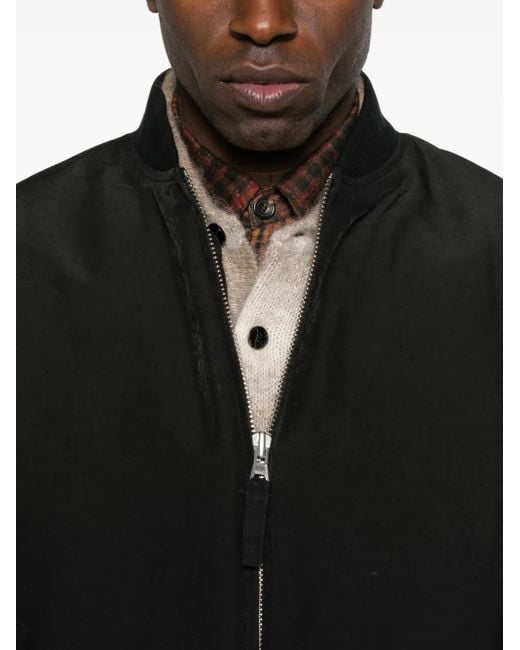 Veste Bomber À Fermeture Zippée NN07 pour homme en coloris Black