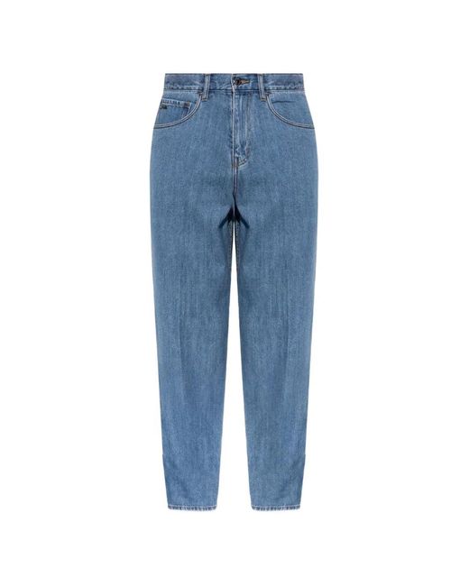 Emporio Armani Blue Tapered Jeans for men