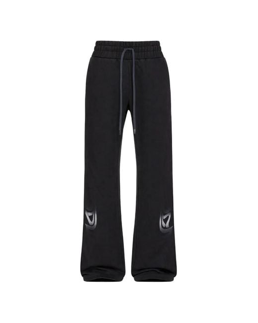 Who Decides War Black Track Pants for men