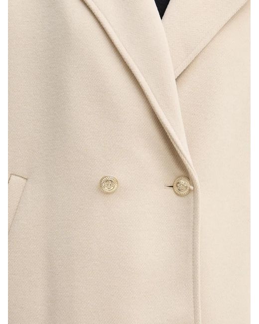 GAUDI Natural Double-Breasted Short-Sleeved Jacket