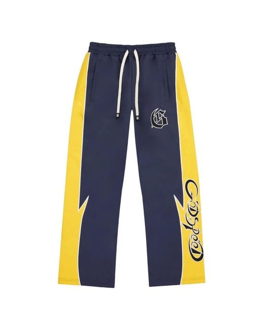 Godspeed Blue Pantalon De Jogging Gt À Logo Imprimé for men