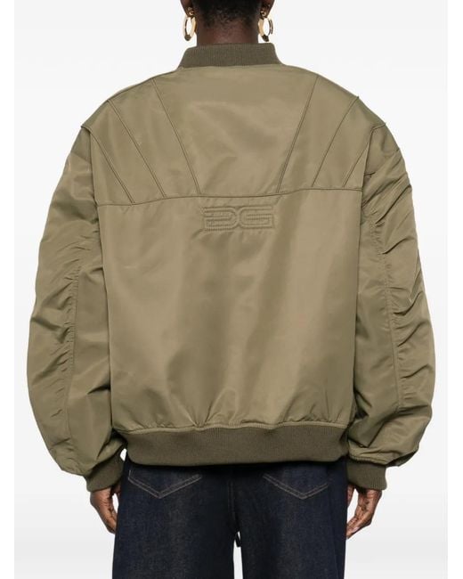 Gestuz Green Gzaurora Quilted Zip Jacket