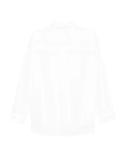 Liu Jo White Ruffled Blouse