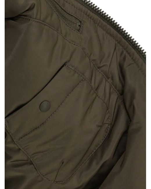 Daiwa Pier39 Green Zip-Up Bomber Jacket for men