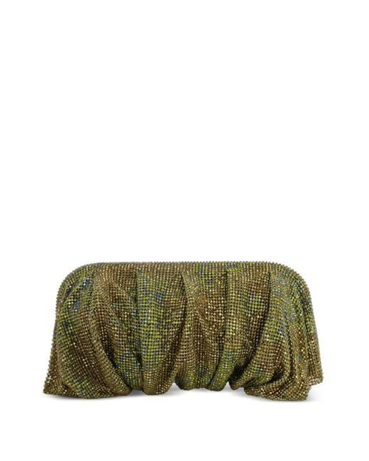 Sac Venus La Grande À Ornements En Cristal Benedetta Bruzziches en coloris Green